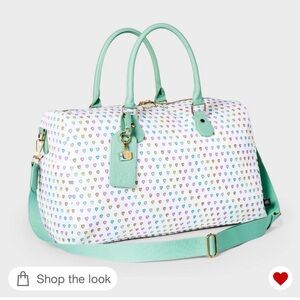 Target x Roller Rabbit disco Heart- duffel Bag